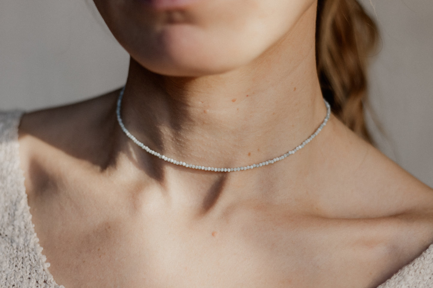OCEAN · Larimar Edelstein Halskette