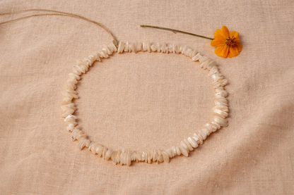 Moon Shell • Perlmutt Splitterkette